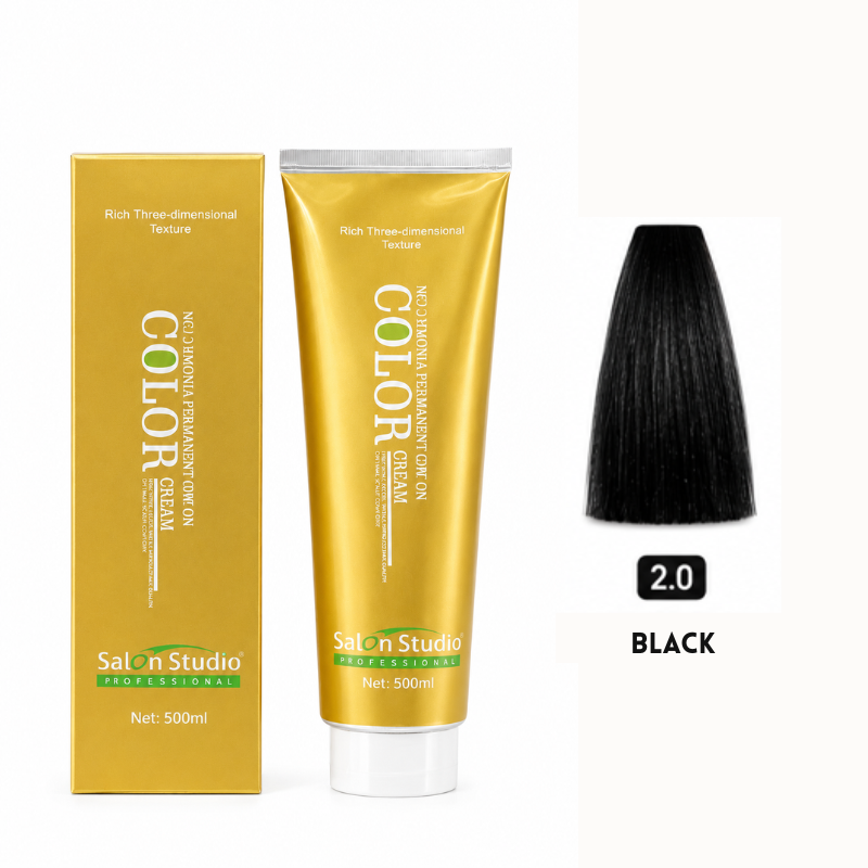 Salon Studio Professional Ammonia-Free Hair Color Cream â€“ 500ml