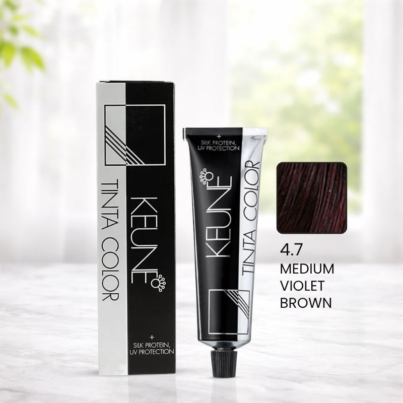 Keune Tinta Color 4.7 Medium Violet Brown (60ml)