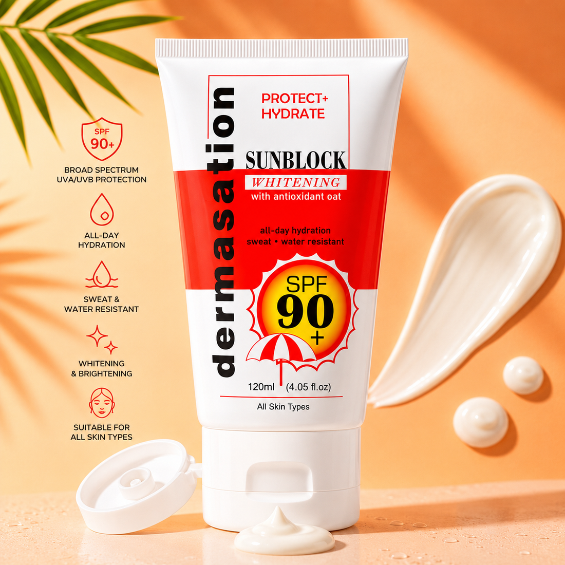 Dermasation Brightening Sun Block SPF 90+++