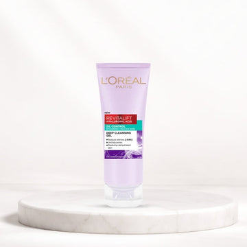 L'OrÃ©al Revitalift Hyaluronic Acid Oil Control Gel Wash - 100 ML