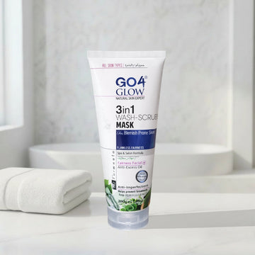 GO4 Glow 3in1 Wash-Scrub-Mask