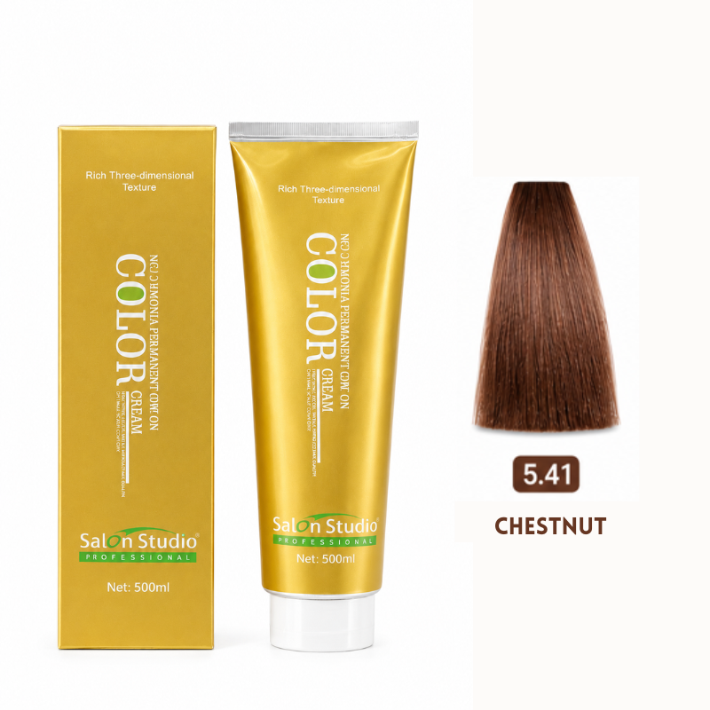 Salon Studio Professional Ammonia-Free Hair Color Cream â€“ 500ml
