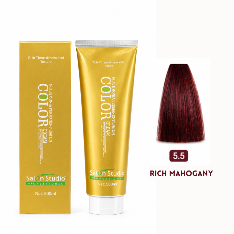 Salon Studio Professional Ammonia-Free Hair Color Cream â€“ 500ml
