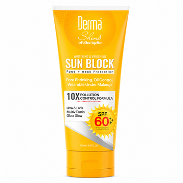 Derma Shine Sunblock SPF 60 Face & Neck