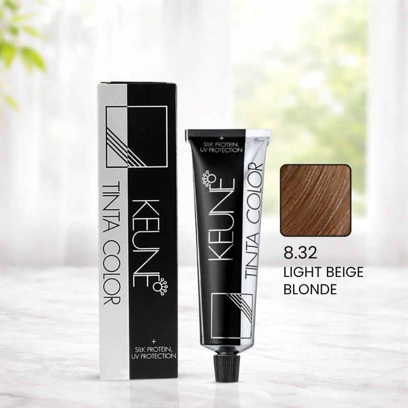 Keune Tinta Color 8.32 Light Beige Blonde (60ml)