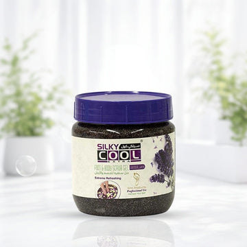 Silky Cool Foot & Body Scrub Gel (Lavender)