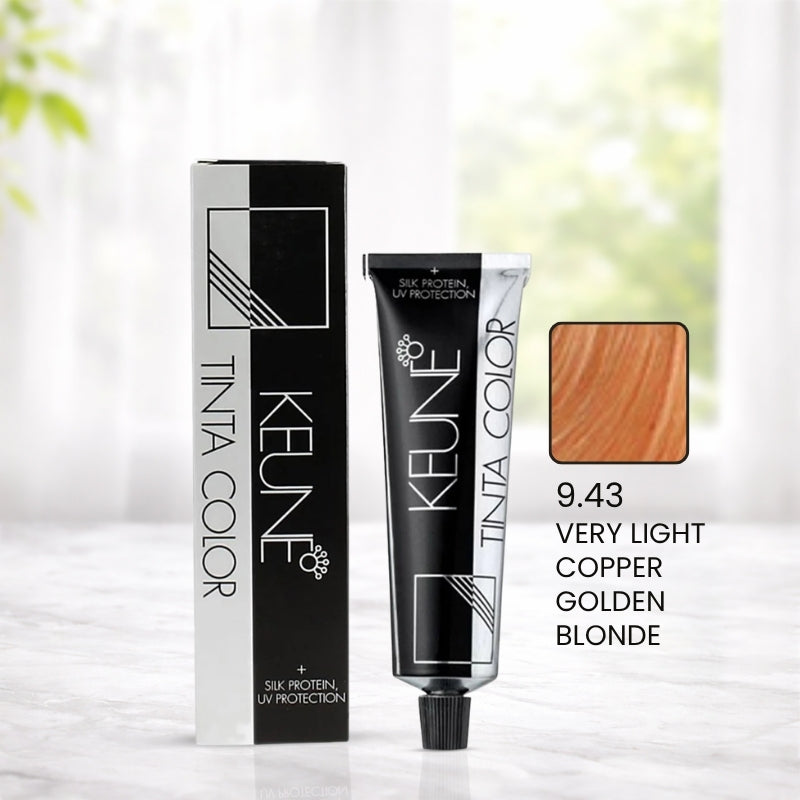 Keune Tinta Color 9.43 Very Light Copper Golden Blonde