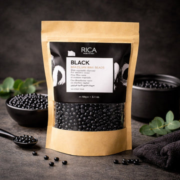 Rice Brazilian Wax Beads - Black