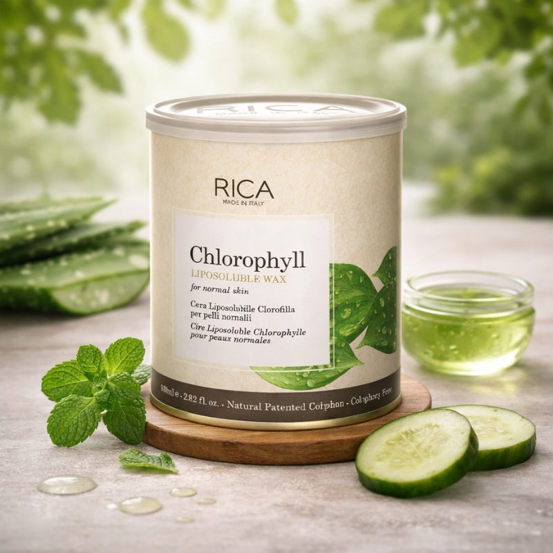 Rica Liposoluble Wax - Chlorophyll