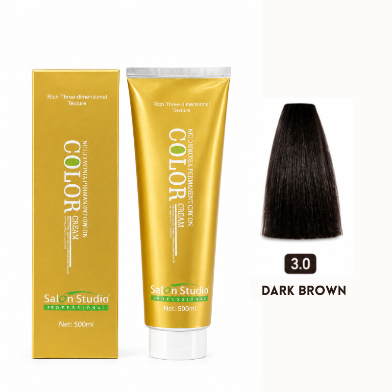 Salon Studio Professional Ammonia-Free Hair Color Cream â€“ 500ml
