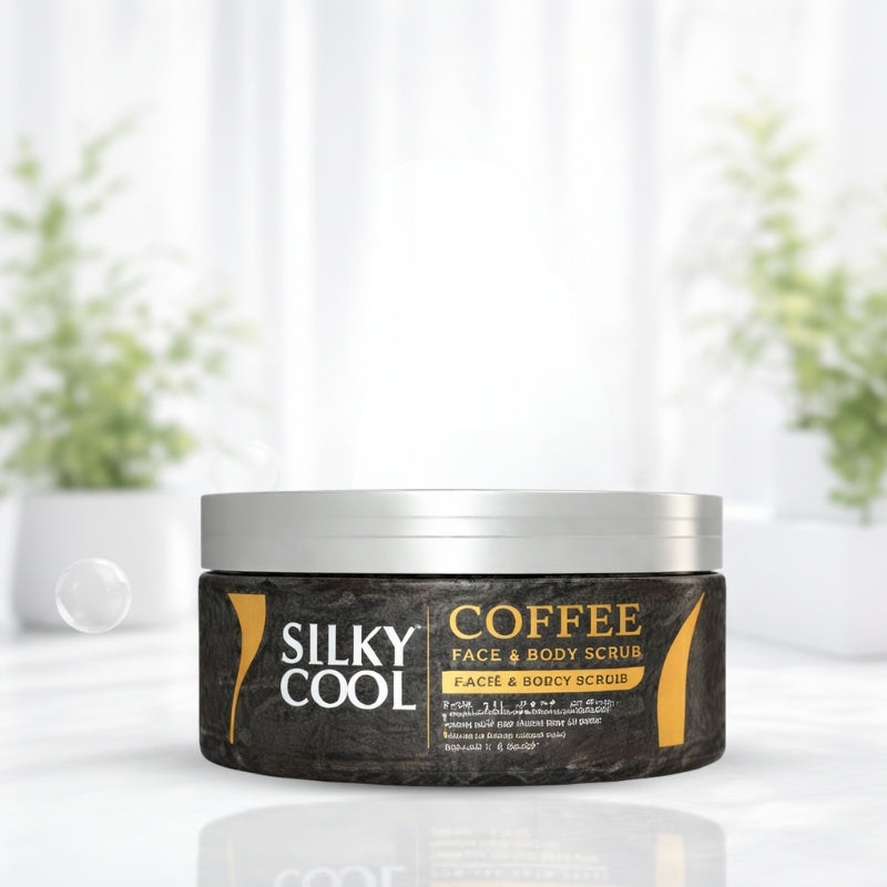 Silky Cool Scrub Coffee 200ml