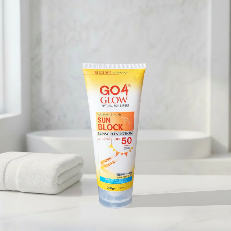 GO4 Glow Sunscreen Lotion SPF 50 200gm