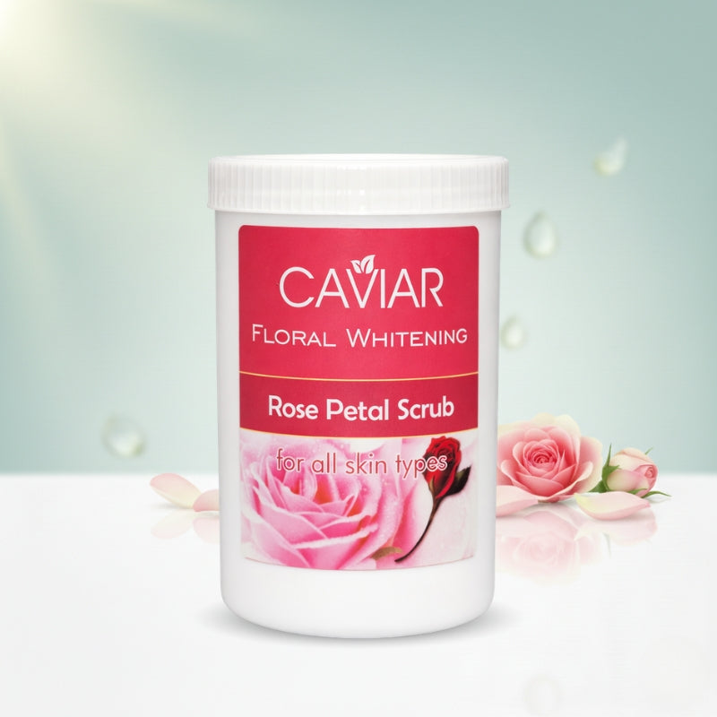 Caviar Rose Petal Scrub