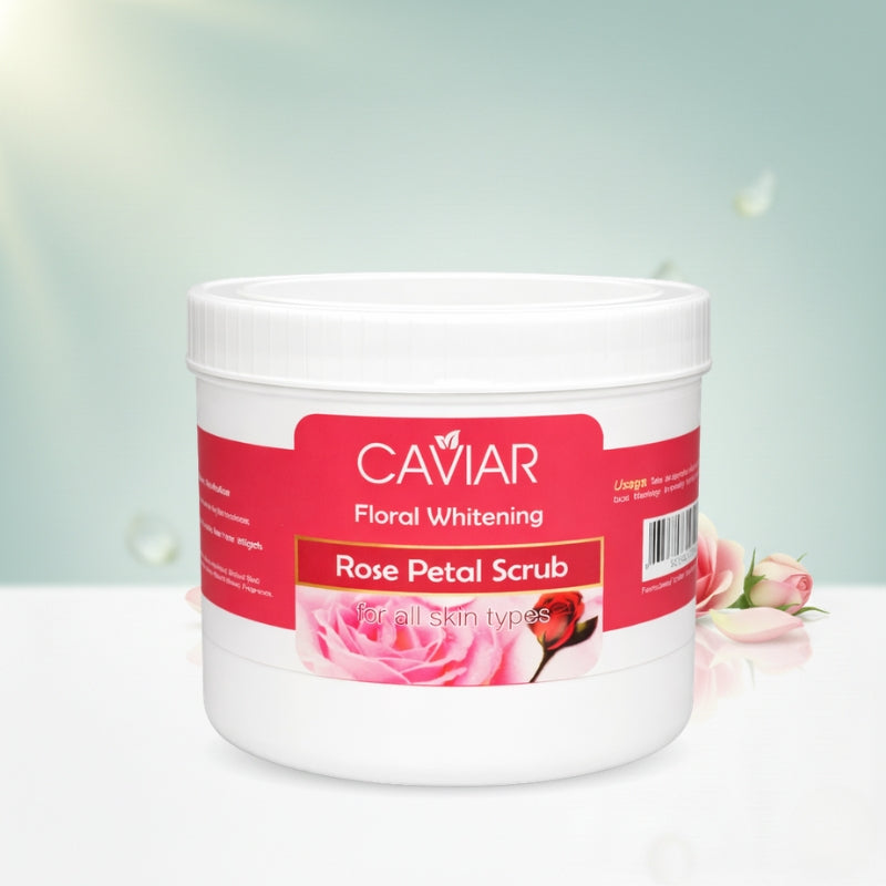 Caviar Rose Petal Scrub