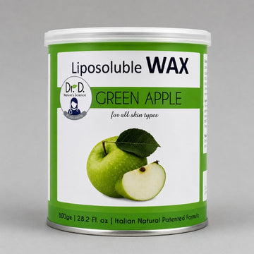 DR DERMA LIPOSOLUBLE WAX GREEN APPLE 800ML