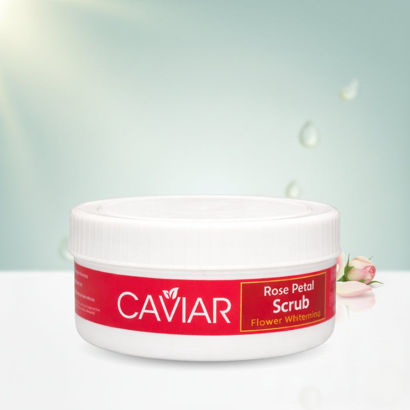 Caviar Rose Petal Scrub