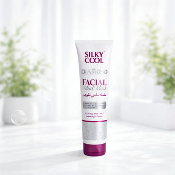 Silky Cool Diamond Facial Massage Cream 140ml