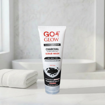 GO4 Glow Charcoal Scrub Wash 200gm