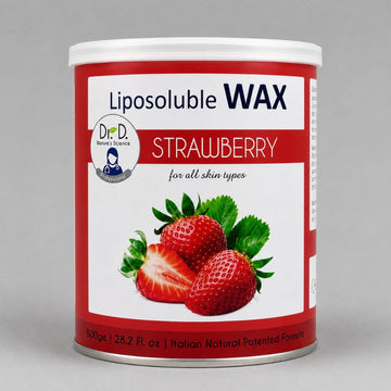 DR DERMA LIPOSOLUBLE WAX STRAWBERRY 800ML
