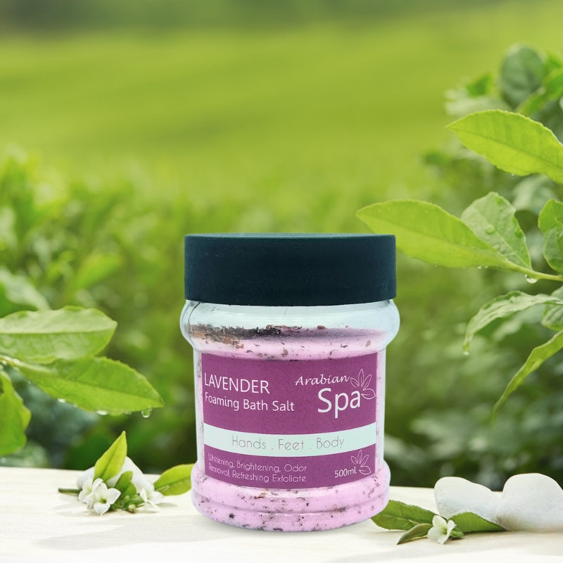 Arabian Spa Lavender Foaming Bath Salt