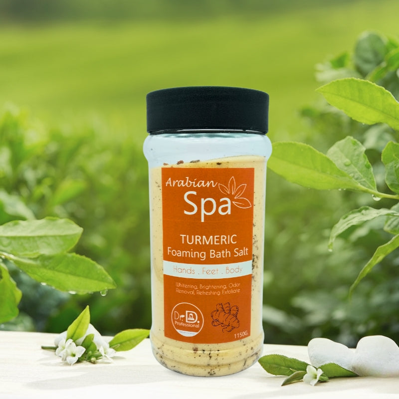 Arabian Spa Turmeric Foaming Bath Salt