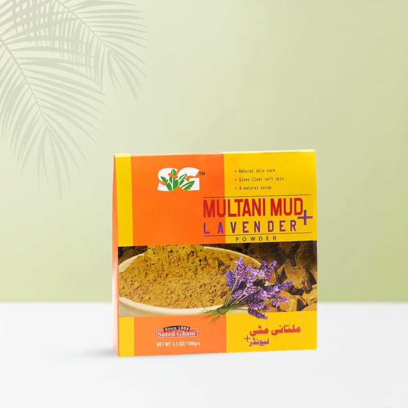 Saeed Ghani Multani Mitti + Lavender Powder 100gm