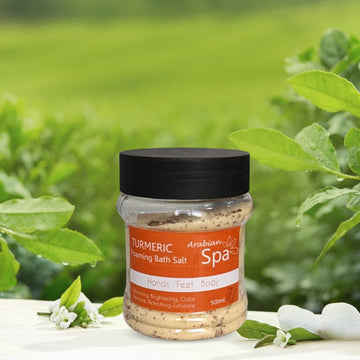 Arabian Spa Turmeric Foaming Bath Salt