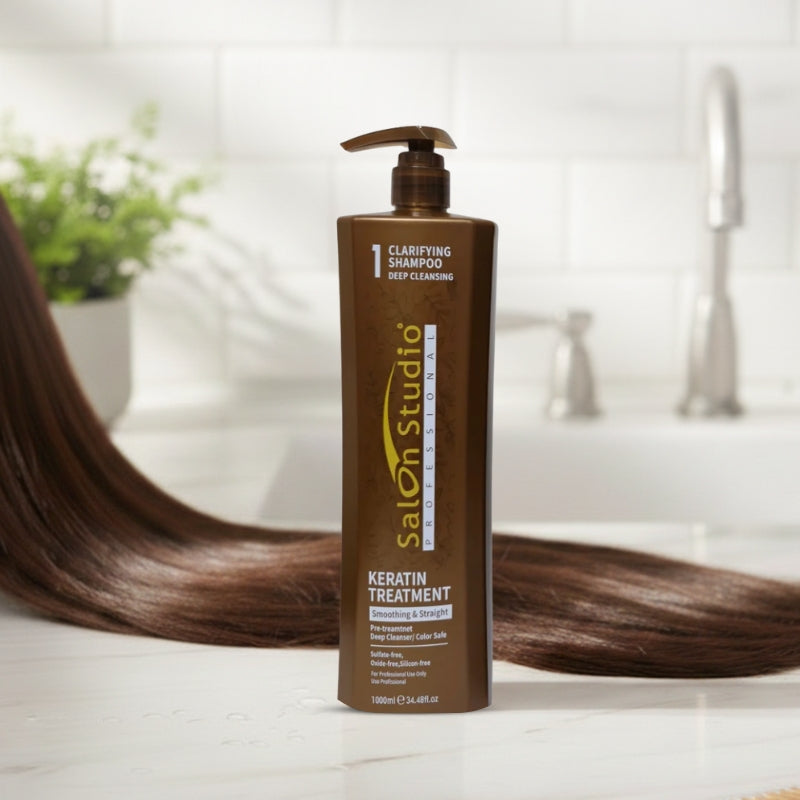 Keratin Treatment Step 1