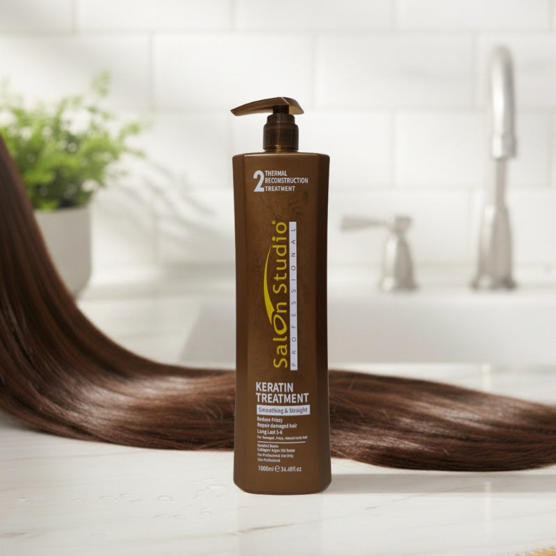 Keratin Treatment Step 2