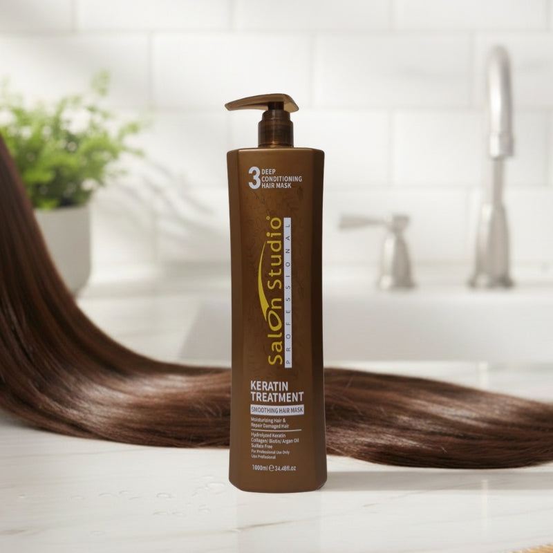 Keratin Treatment Step 3