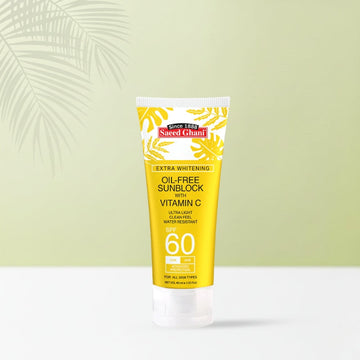 Sun Block Saeed Ghani Sunblock SPF 60 Vitamin C