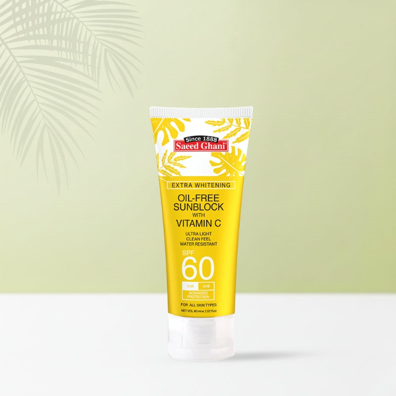 Sun Block Saeed Ghani Sunblock SPF 60 Vitamin C