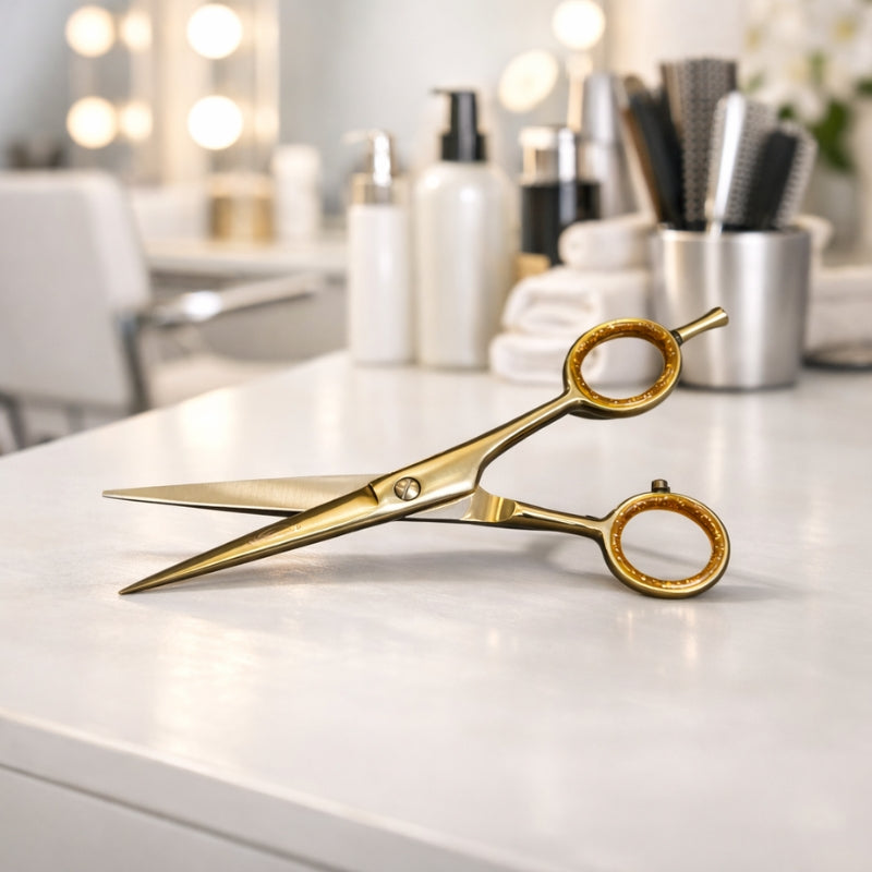 Salon Studio Gold Scissor