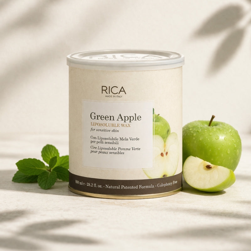Rica Liposoluble Wax - Green Apple