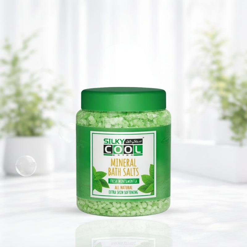 Silky Cool Mineral Bath Salts (Freshy Minta)