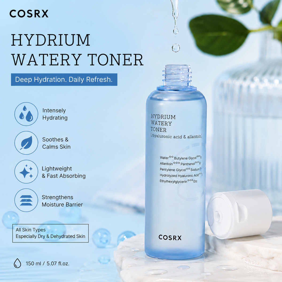 Cosrx Hydrium Watery Toner