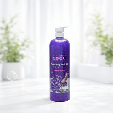 Silky Cool Foot & Body Scrub Gel (Lavendar)