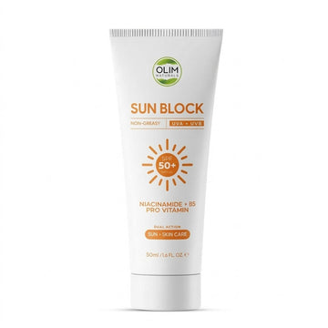Olim Naturals' SPF 50 Broad Spectrum Sunblock Sunscreen