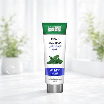 Silky Cool Facial Mud Mask (Mint)