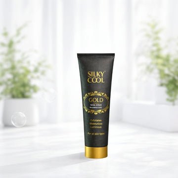 Silky cool Gold Facial Scrub