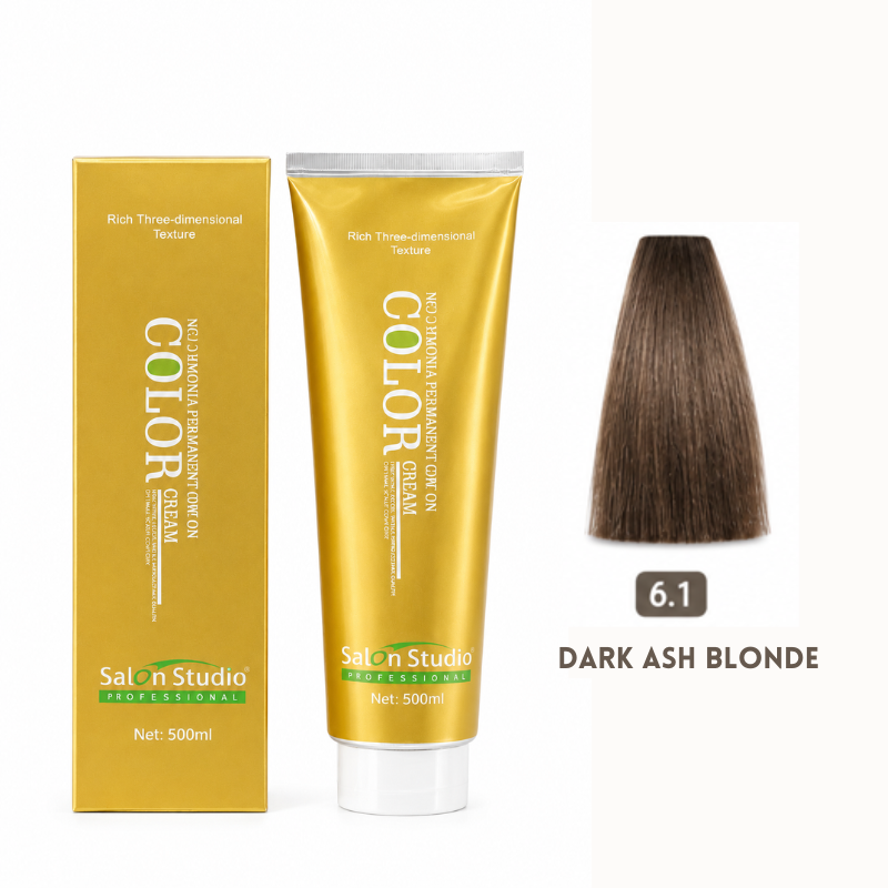 Salon Studio Professional Ammonia-Free Hair Color Cream â€“ 500ml