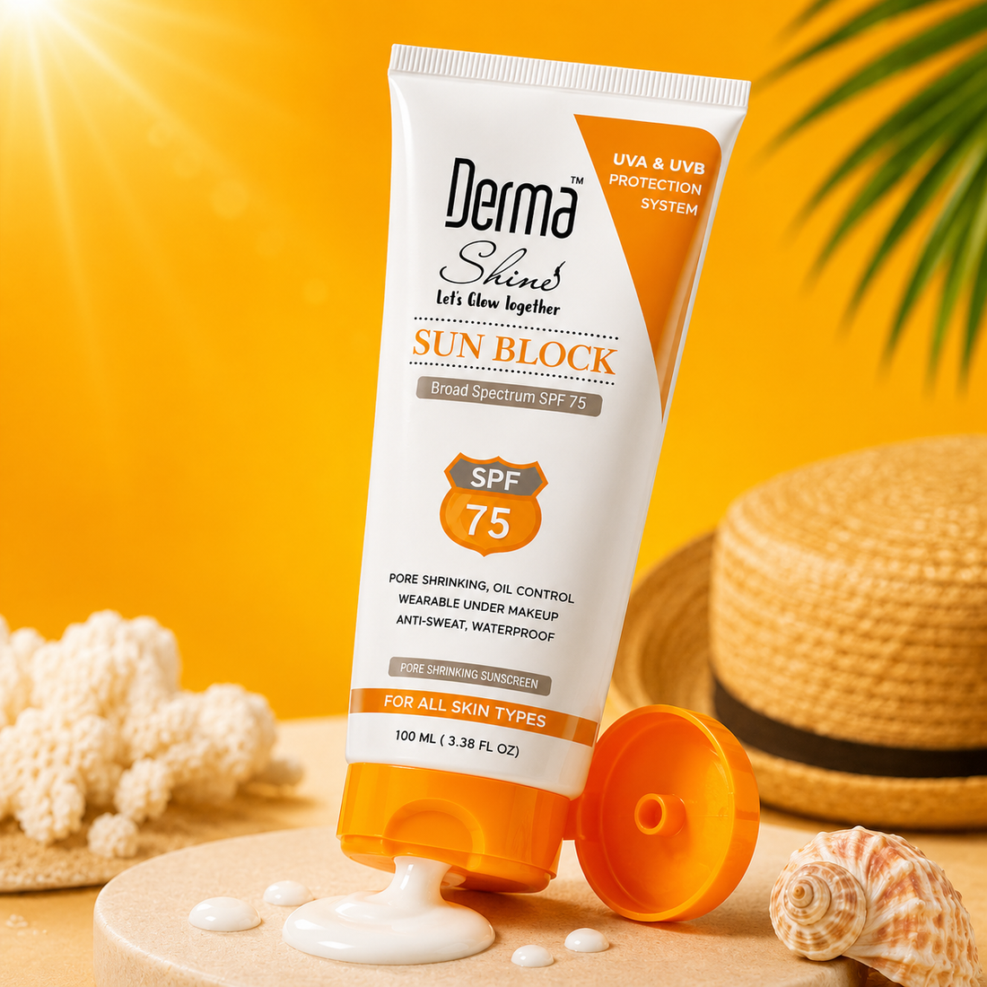 Derma Shine Sunblock SPF 75 100ml