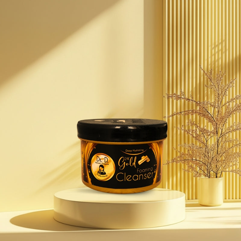 24K Gold Foaming Cleanser