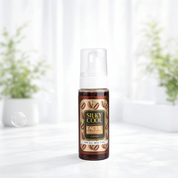 Silky Cool Facial Foam Wash Coffee 150ml
