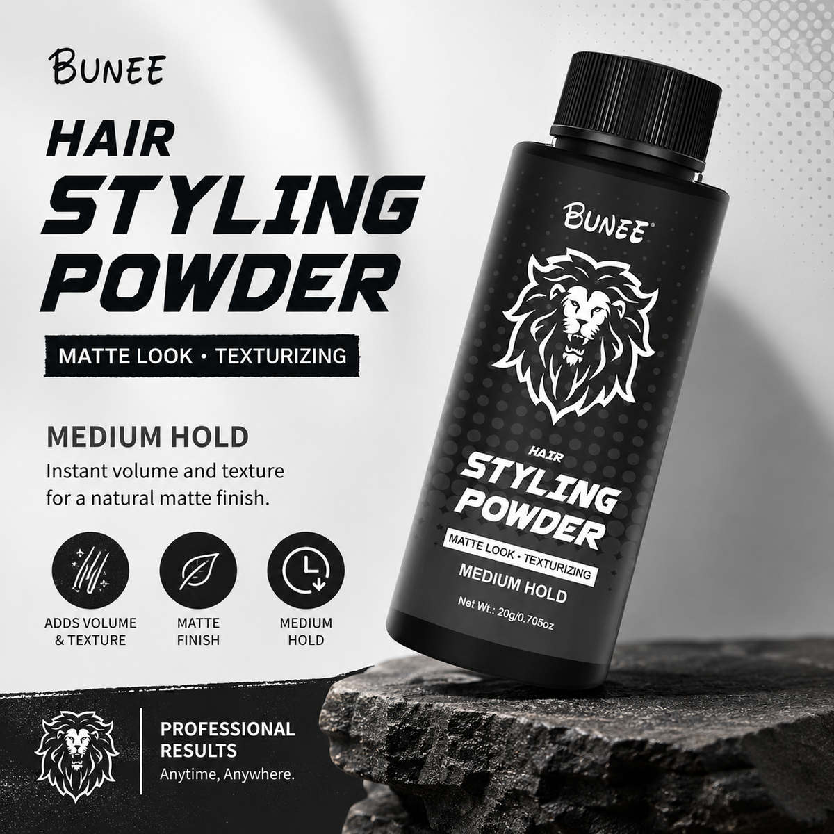 Bunee Hair Styling Powder