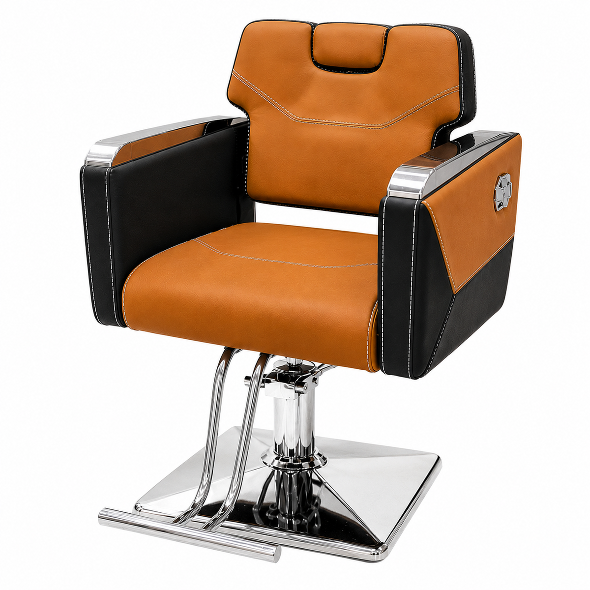 Professional Hydraulic Reclining Barber Chair for Barbershop & Salon | VYBEÂ®