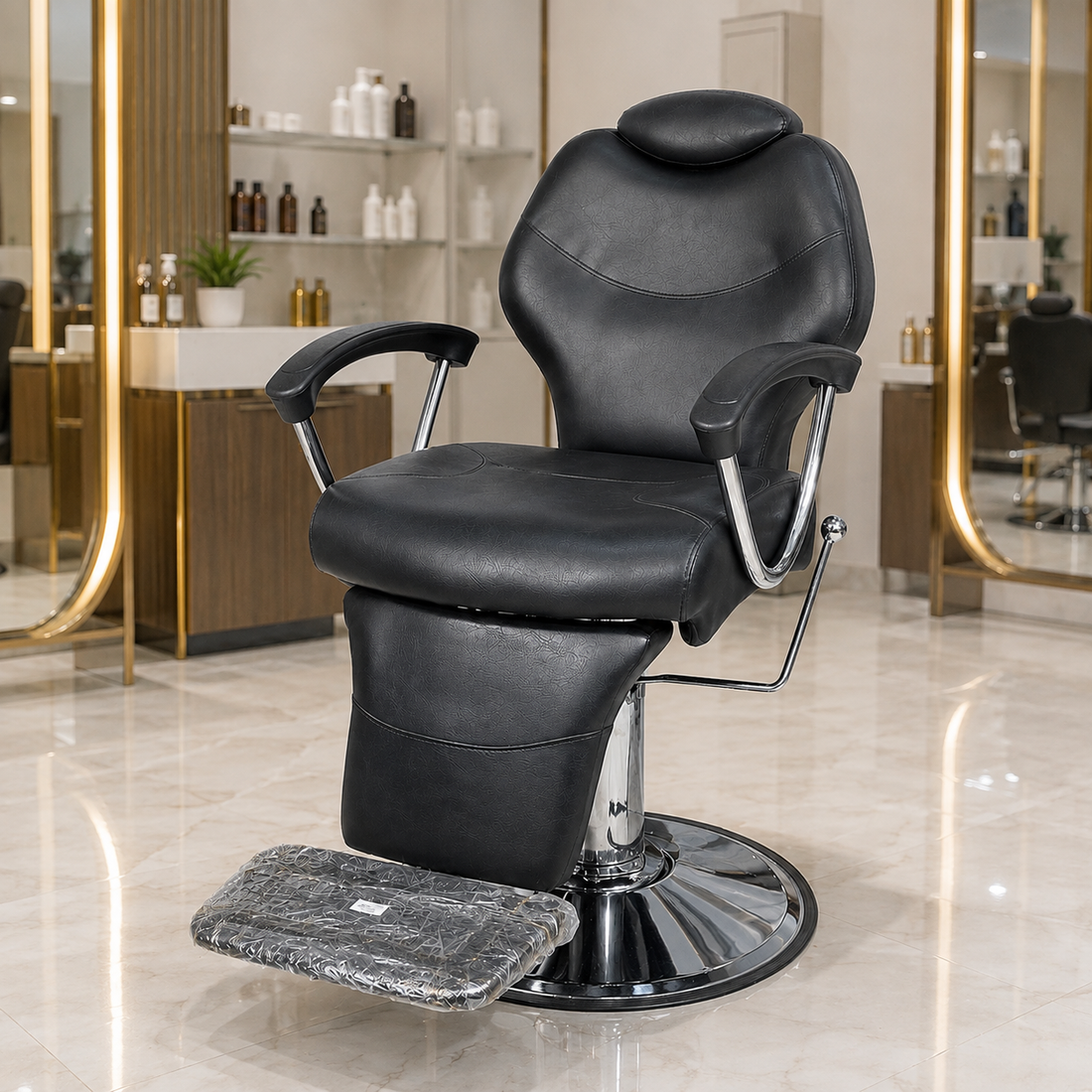 Professional Hydraulic Reclining Salon Chair | Barber & Beauty Styling Chair | VYBEÂ®
