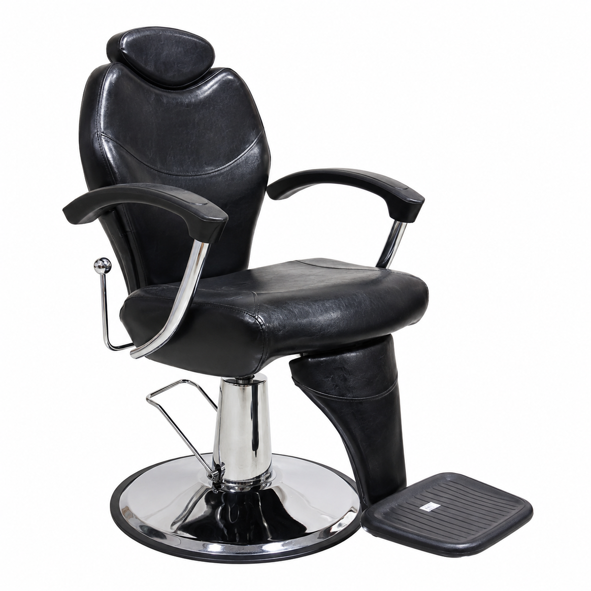 Professional Hydraulic Reclining Salon Styling Chair with Adjustable Headrest & Footrest | VYBEÂ®