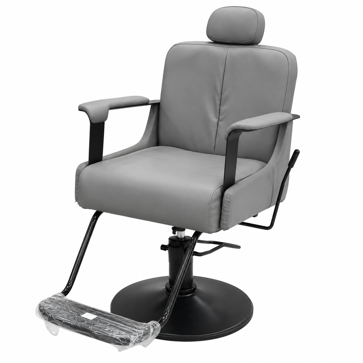 Premium Hydraulic Salon Styling Chair with Adjustable Headrest & Footrest | VYBEÂ®