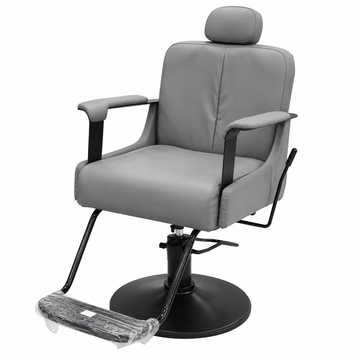 Premium Hydraulic Salon Styling Chair with Adjustable Headrest & Footrest | VYBEÂ®